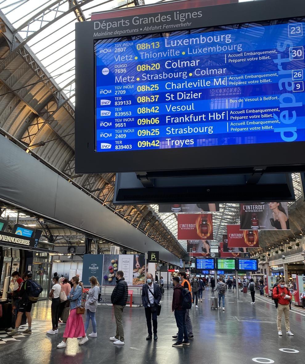 Estación de París Norte. | Ingeborg Eliassen