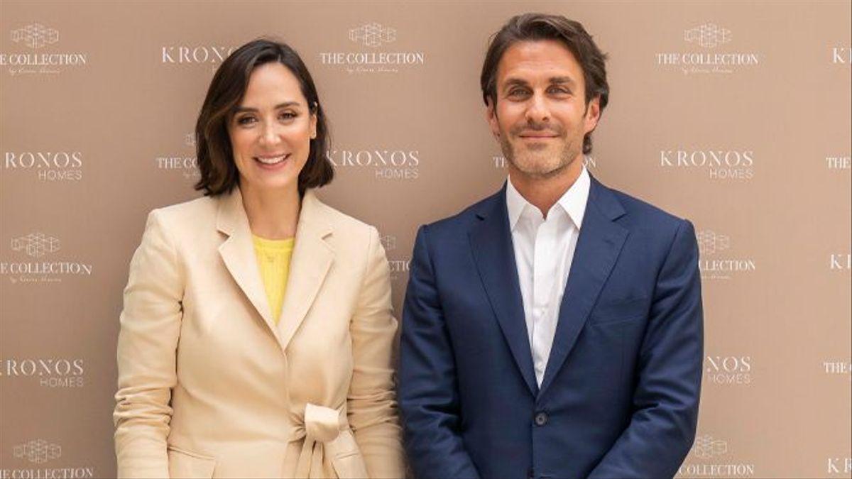 Tamara Falcó y el consejero delegado de Kronos, Saïd Hejal. Kronos